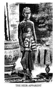 An illustration from "An English Governess at the Siamese Court": "The Heir-Apparent."